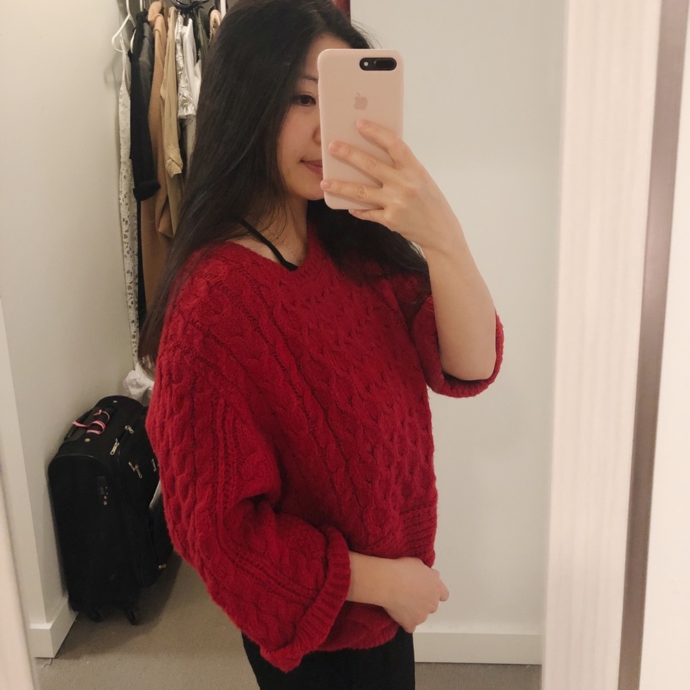 Red Sweater - Picture 3 of 3